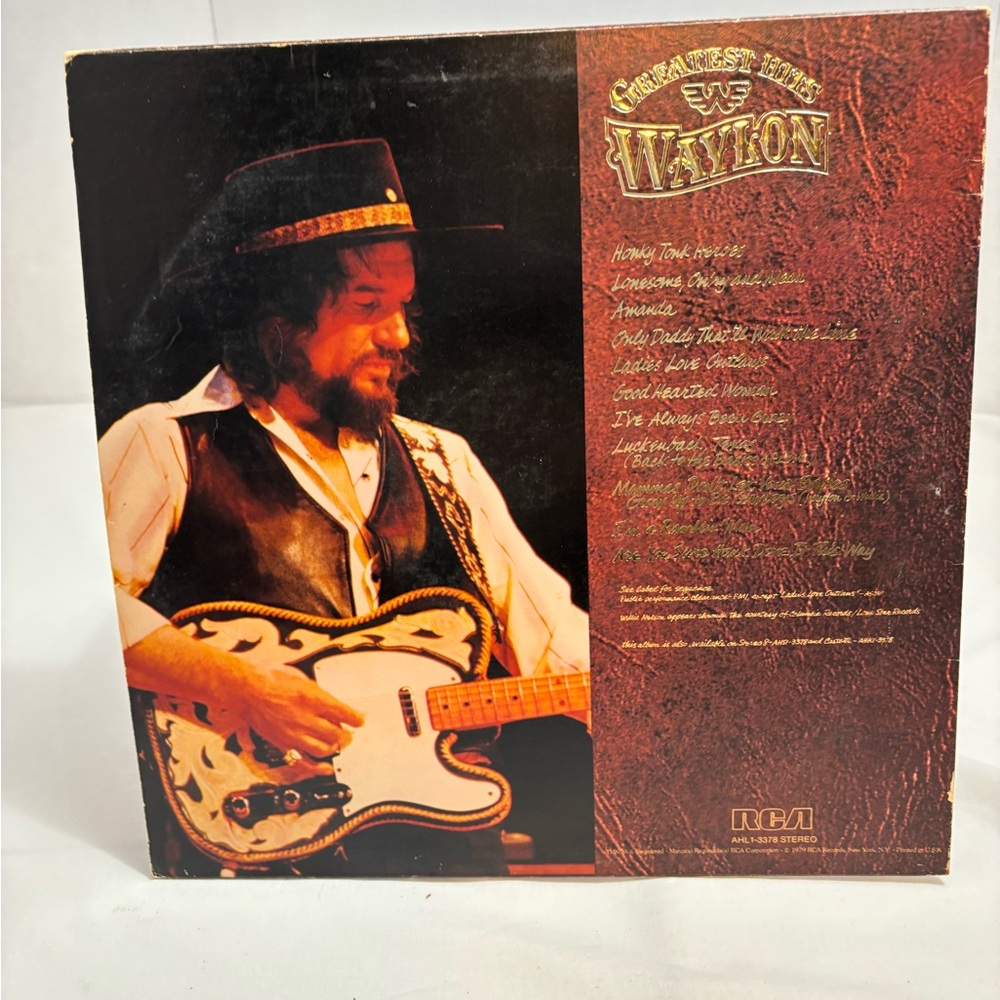 Waylon Greatest Hits 1979 vinyl LP - Picture 2 of 4